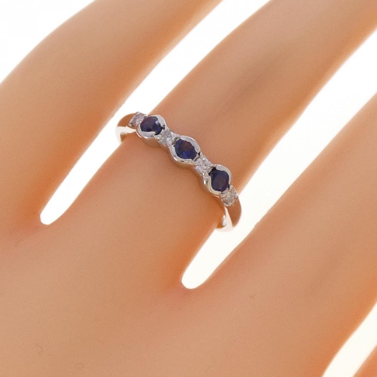 PT900 サファイヤ リング 0.29CT