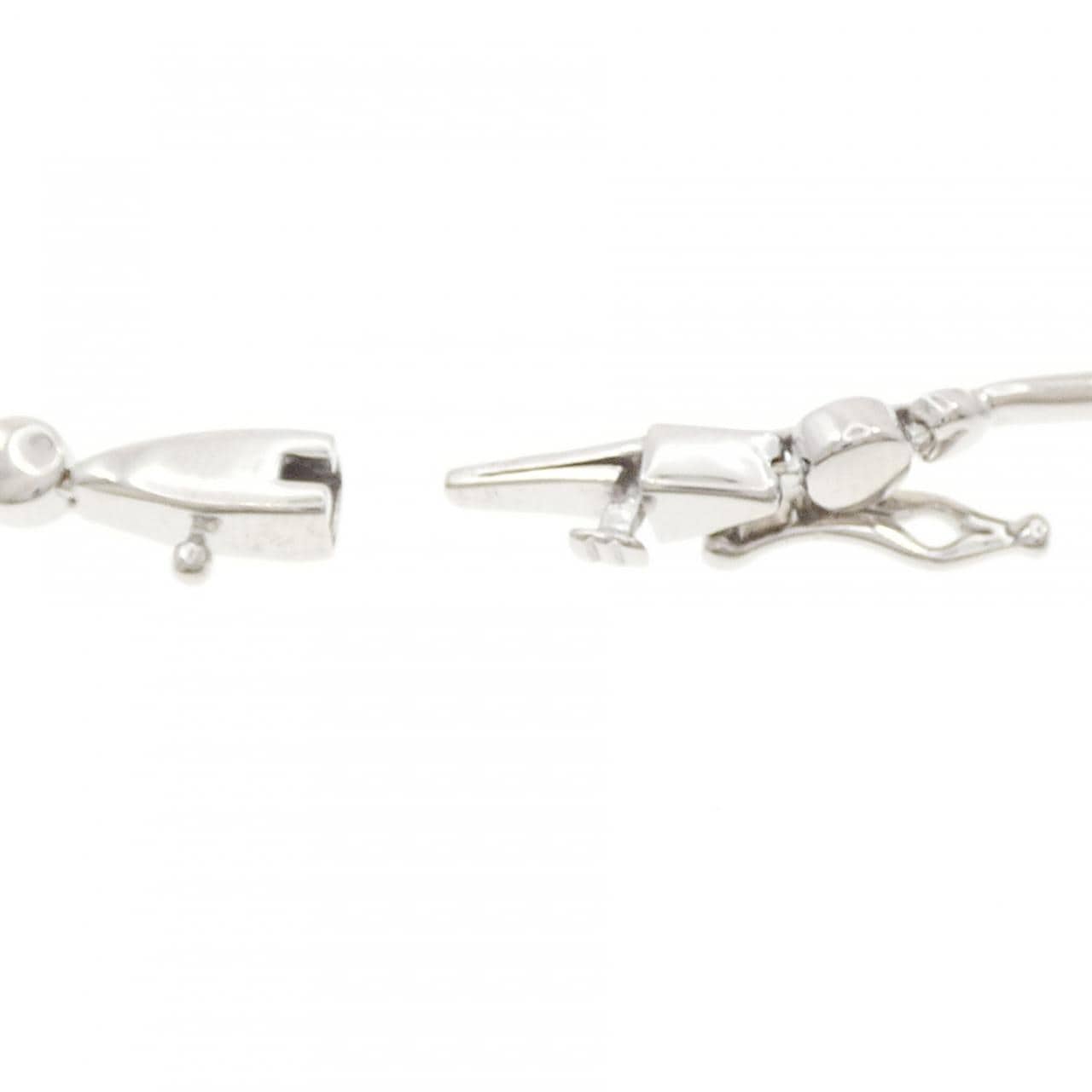 K18WG/K14WG ダイヤモンド ブレスレット 0.24CT