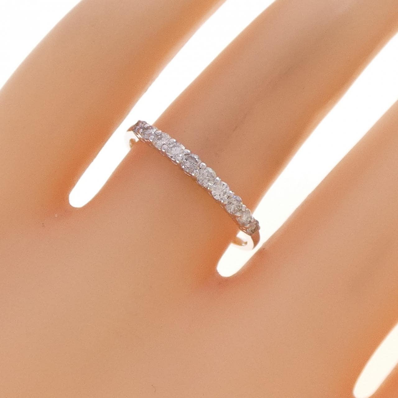 K10WG ダイヤモンド リング 0.29CT