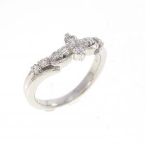 PT900 ダイヤモンド ピンキーリング 0.20CT
