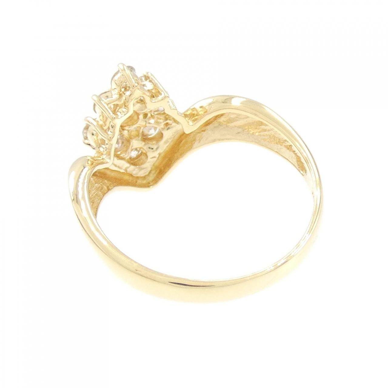 K18YG ダイヤモンド リング 0.50CT