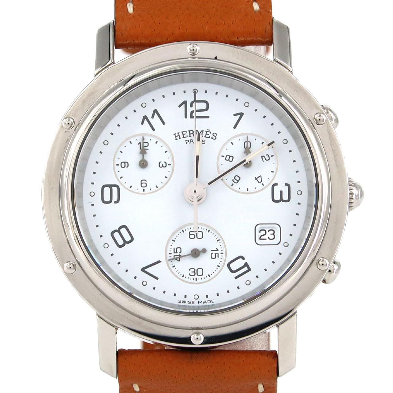 エルメス クリッパークロノグラフ CL1.910 SS クォーツ