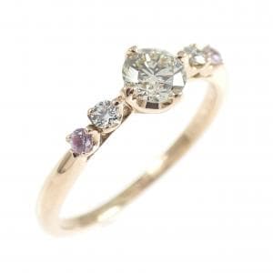 K18PG サファイヤ リング