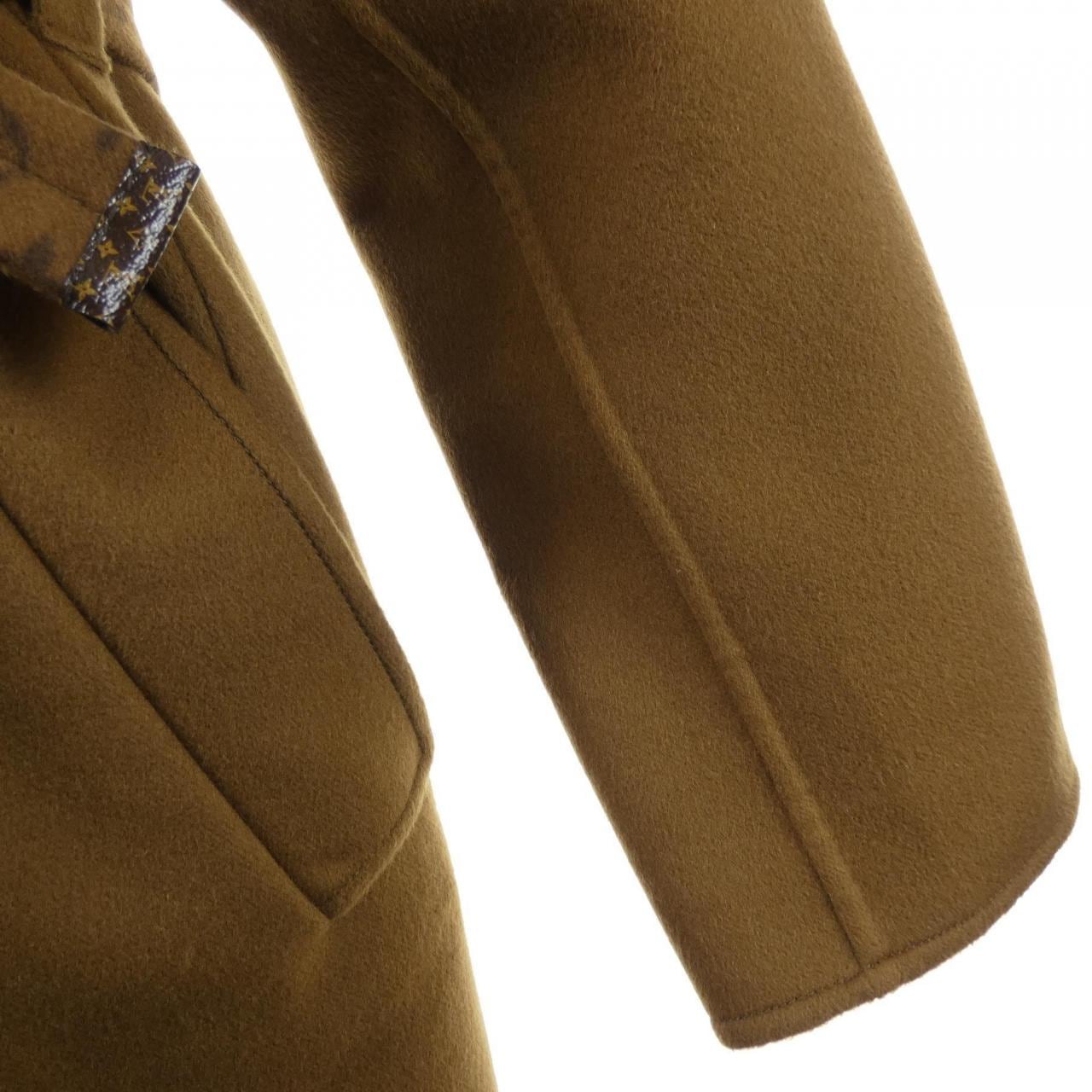 ルイヴィトン LOUIS VUITTON レザートリムベルテッドラップコート FNCO10QWE コート