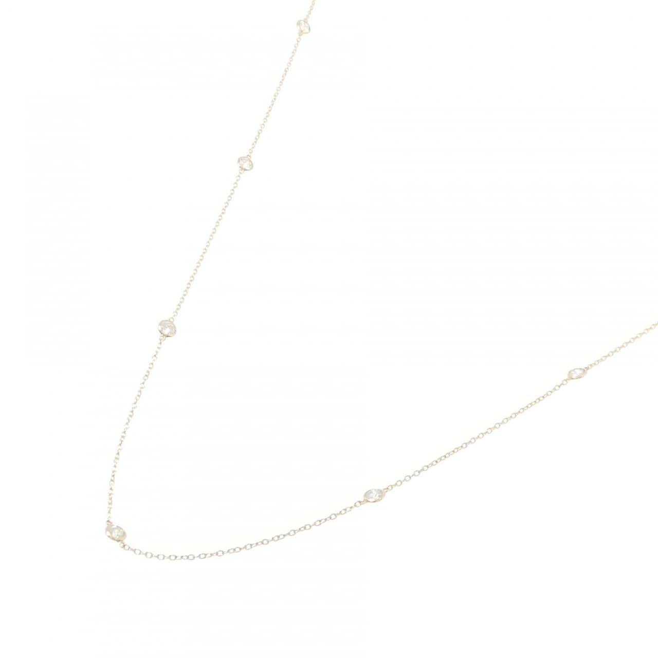 【リメイク】K10YG ダイヤモンド ネックレス 1.00CT
