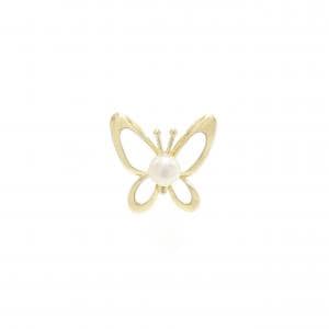 MIKIMOTO Butterfly Akoya Pearl Brooch 5.4mm