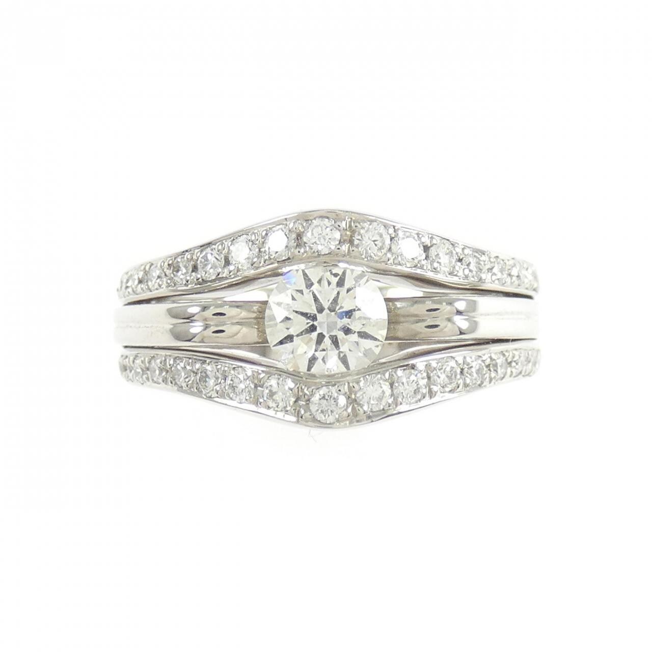 PT900 ダイヤモンド リング 0.510CT
