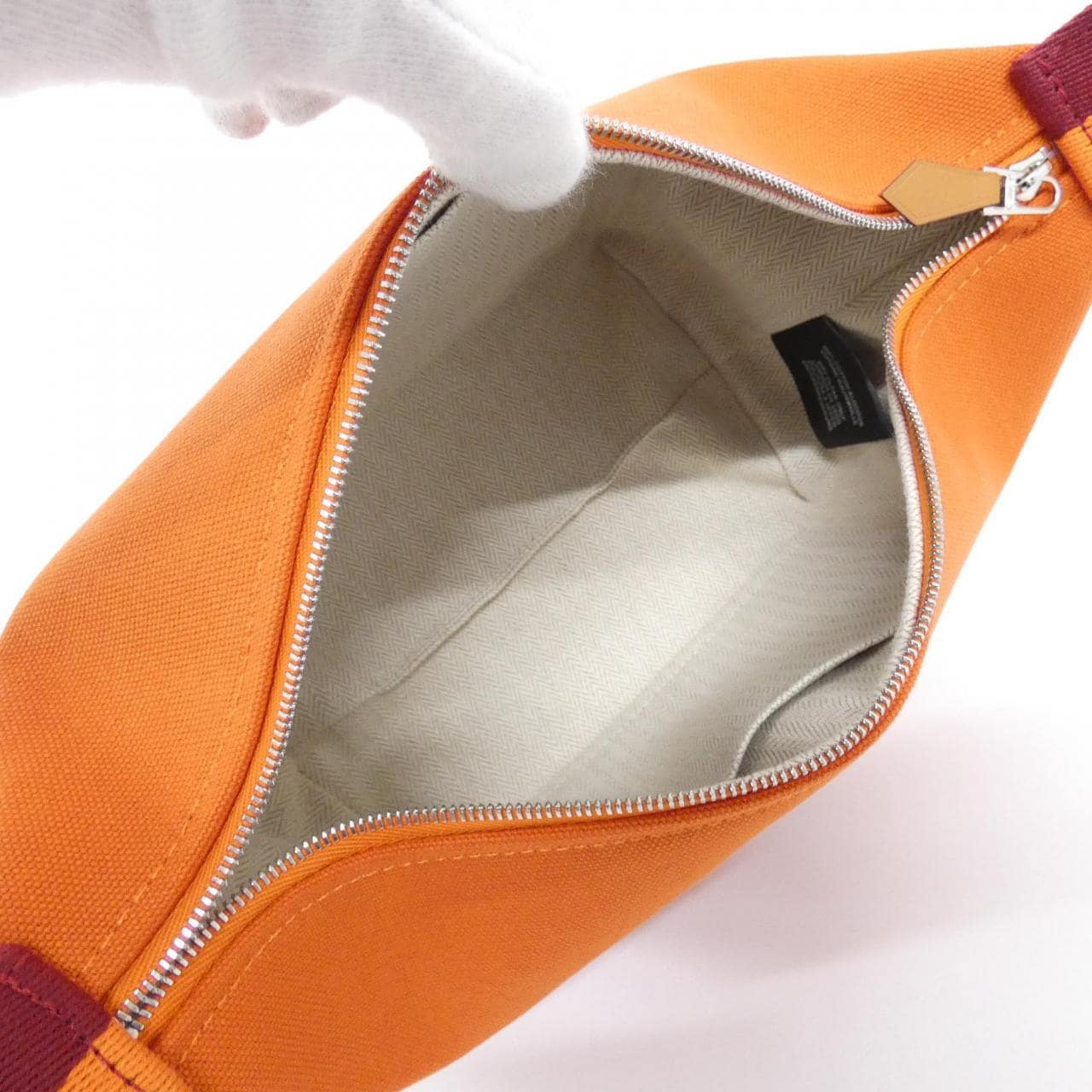 エルメス H PAVILLON ブリッド ア ブラック PM 104346M ポーチ