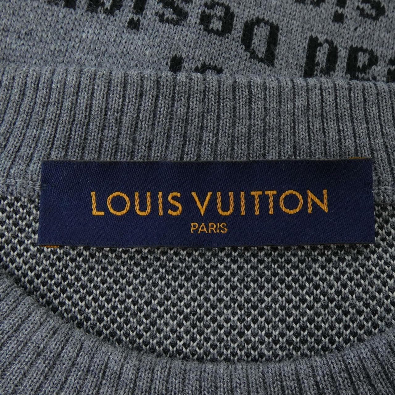 Louis LOUIS VUITTON HIN14WTBL knit