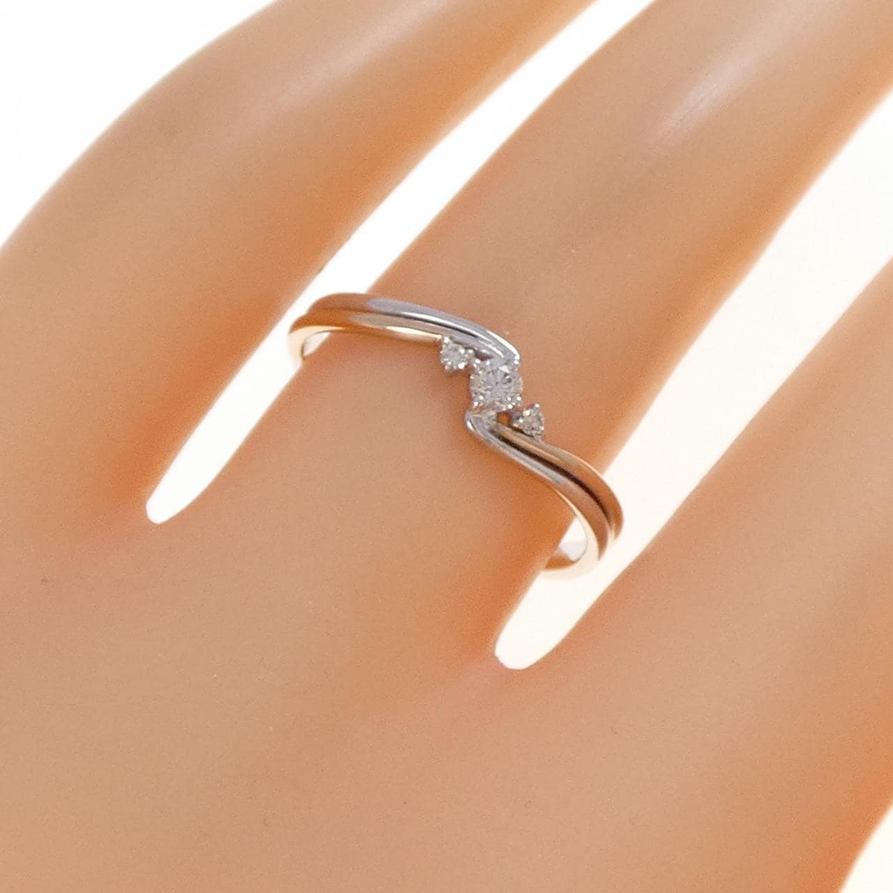 K18WG/K18PG ダイヤモンド リング