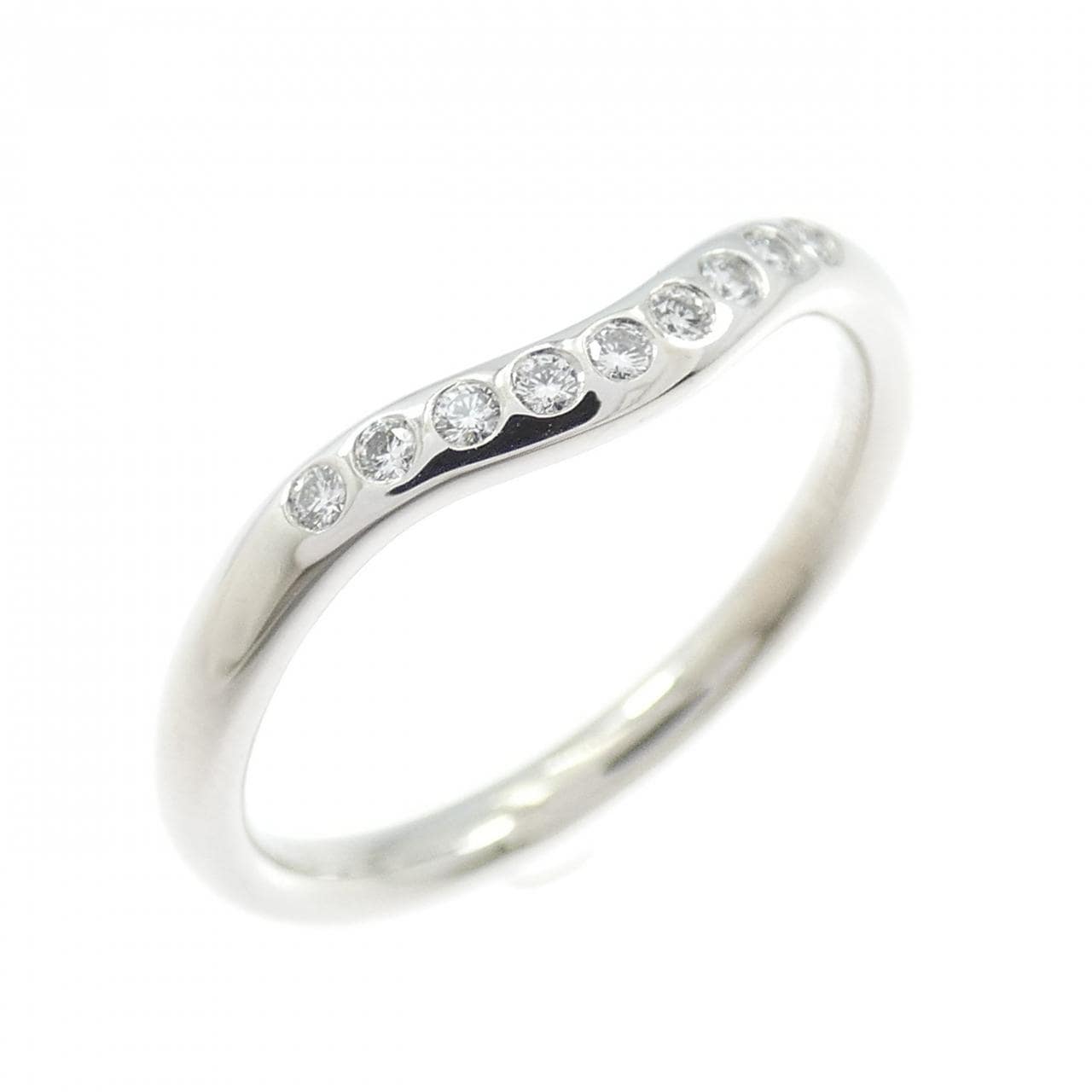 ティファニー カーブド 9P リング