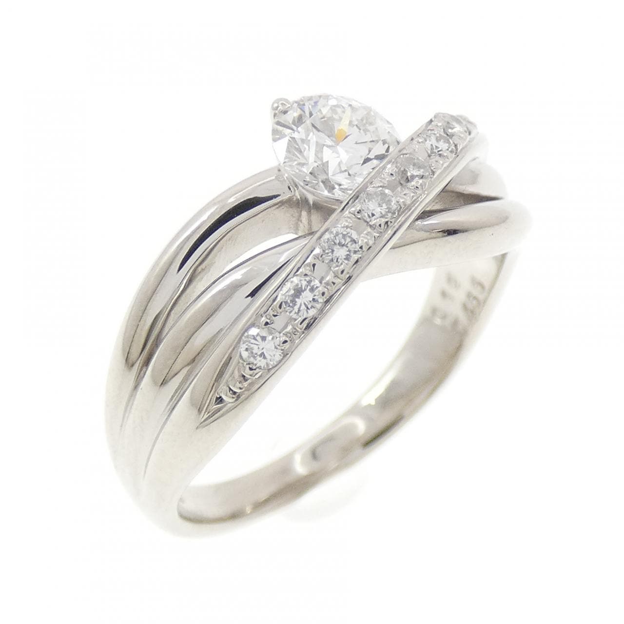 PT900 ダイヤモンド リング 0.466CT
