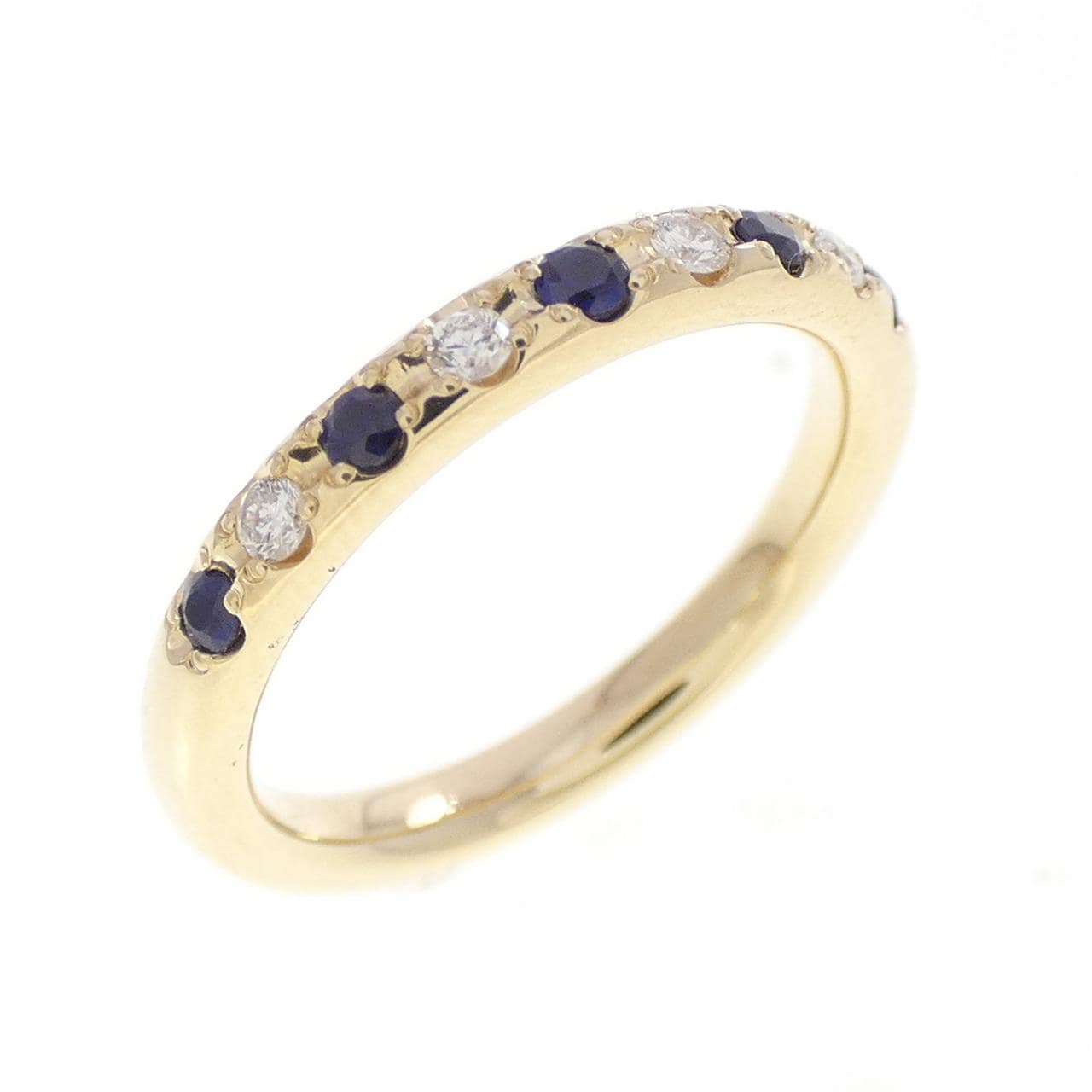 K18YG サファイヤ リング 0.11CT