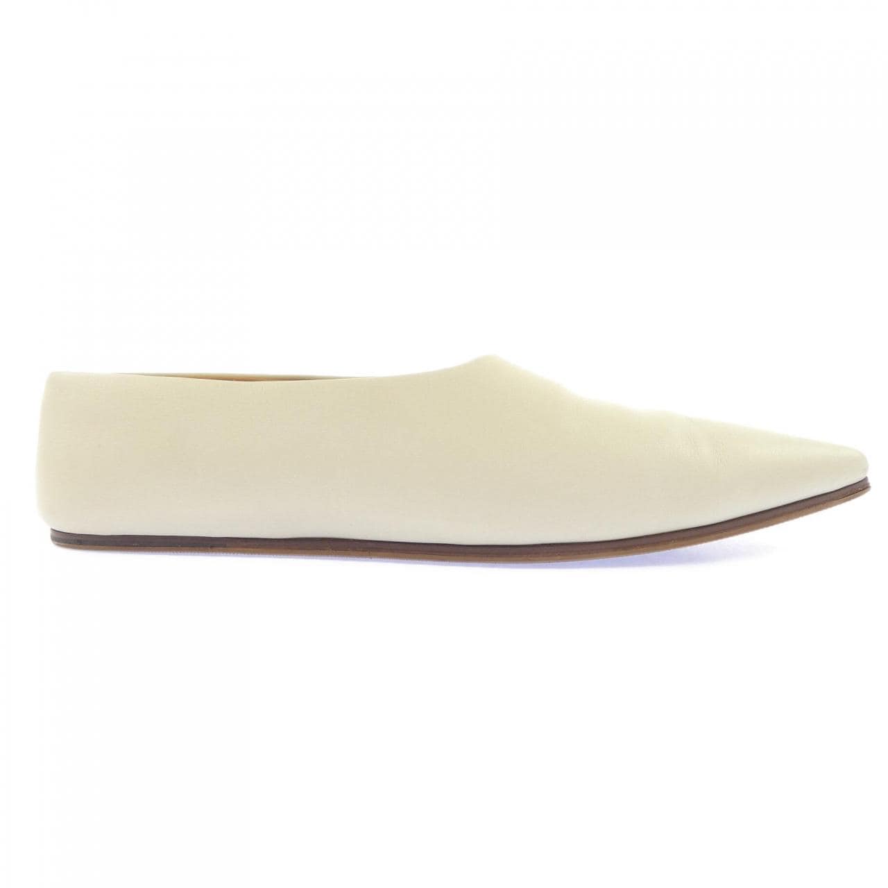 ザロウ THE ROW SQUARE TOE PUMP F1181-L72 フラットシューズ