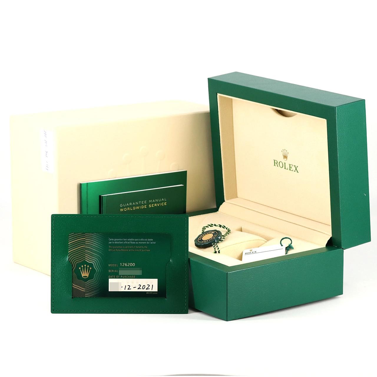 ROLEX Datejust 126200･5 SS自动上弦随机编号