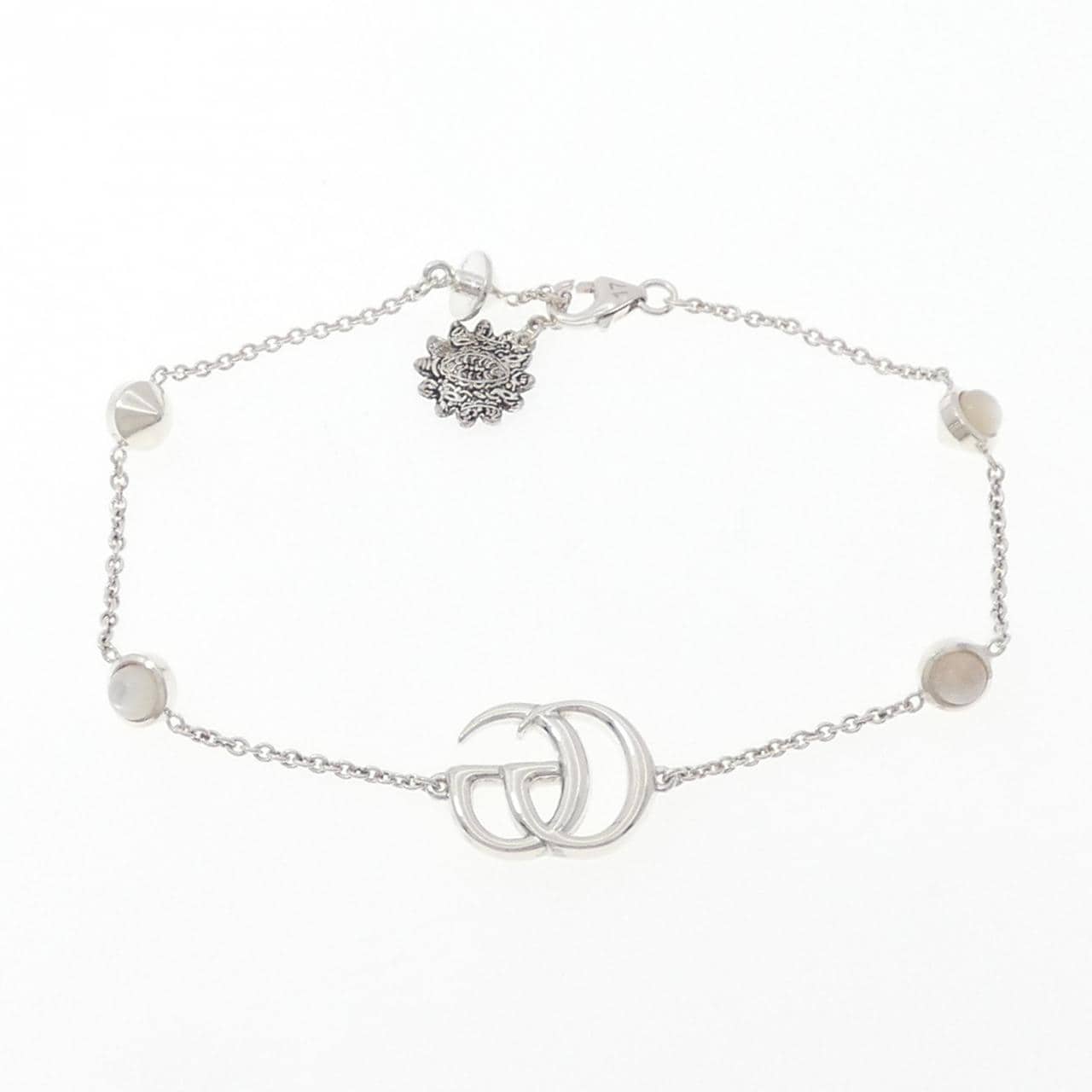 グッチ ダブルG マザーオブパール ブレスレット