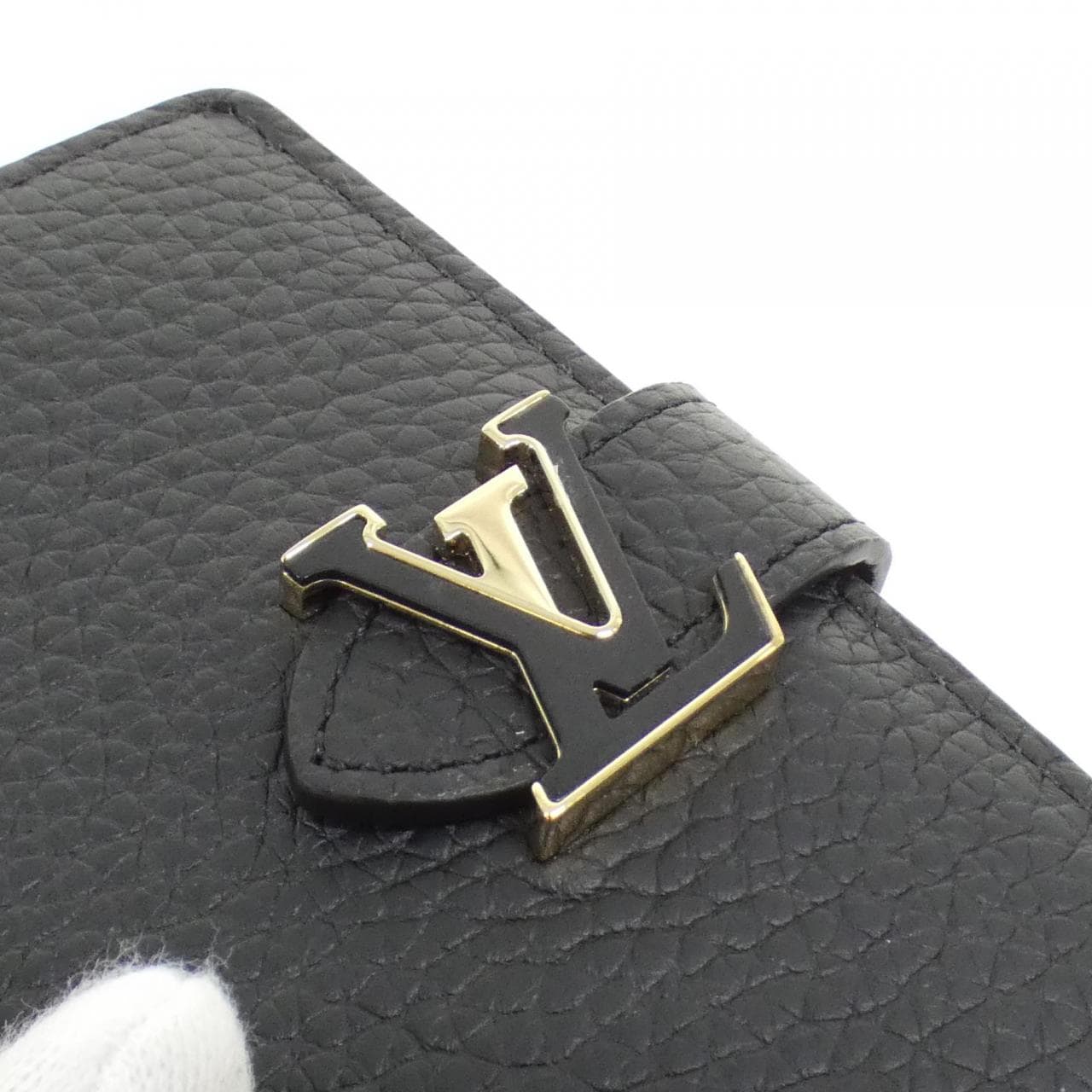 LOUIS VUITTON Taurillon LV竖版CP 錢包 M81561 錢包