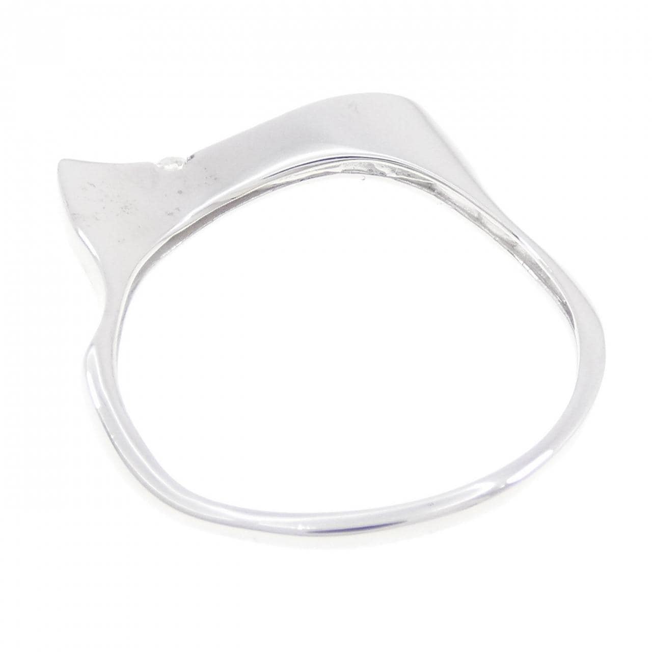 K18WG Diamond ring