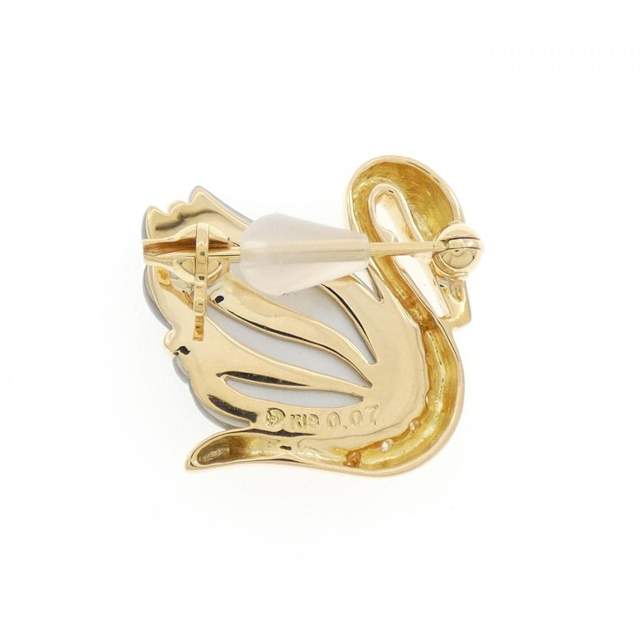 Tasaki Bird珍珠母胸針