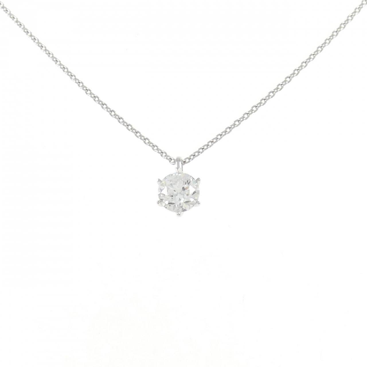 【リメイク】PT ダイヤモンド ネックレス 0.496CT G I1 VG