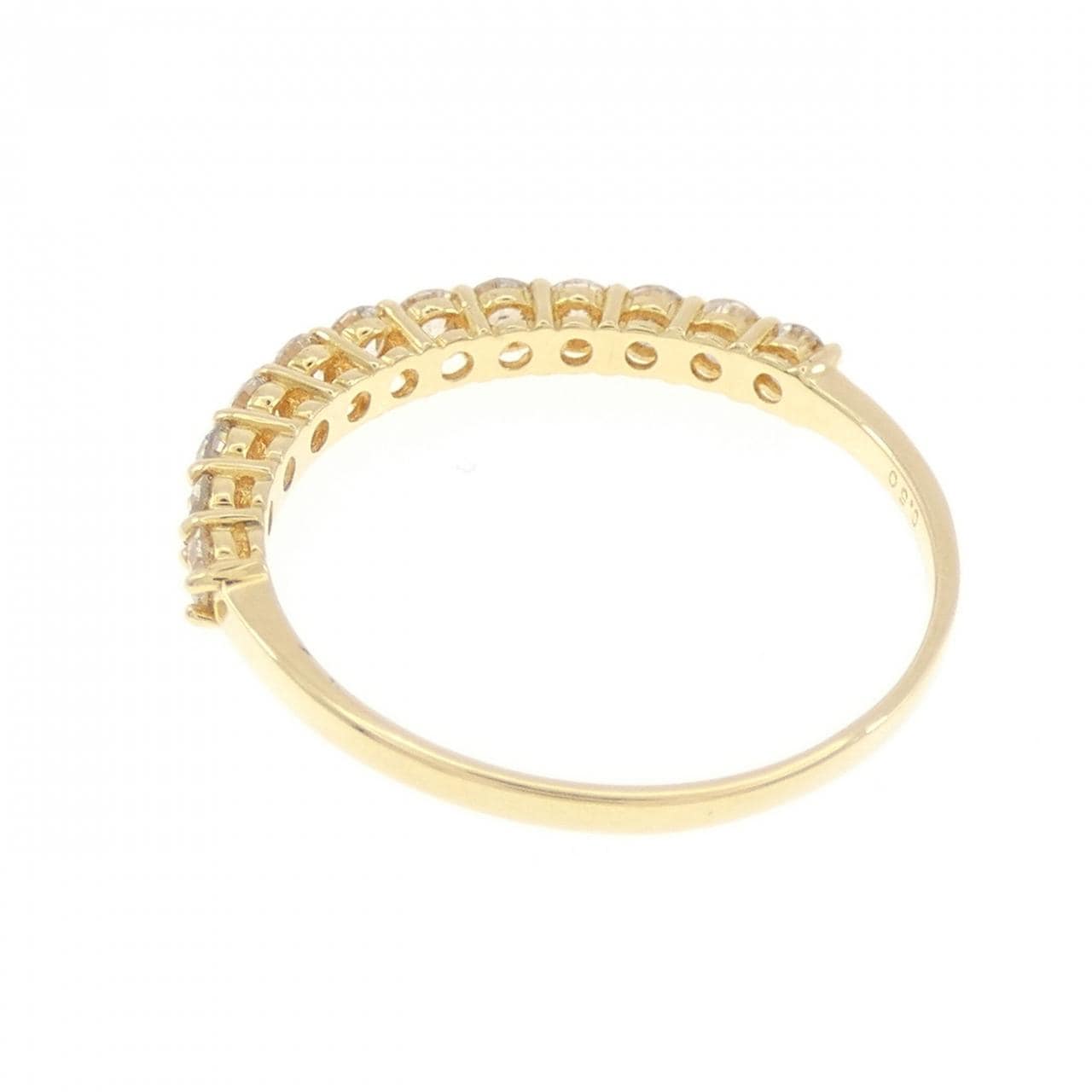 [BRAND NEW] K18YG Diamond ring 0.50CT