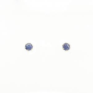 【新品】K18YG サファイヤ ピアス 0.22CT