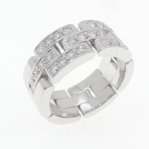 カルティエ マイヨンパンテール ハーフダイヤ リング