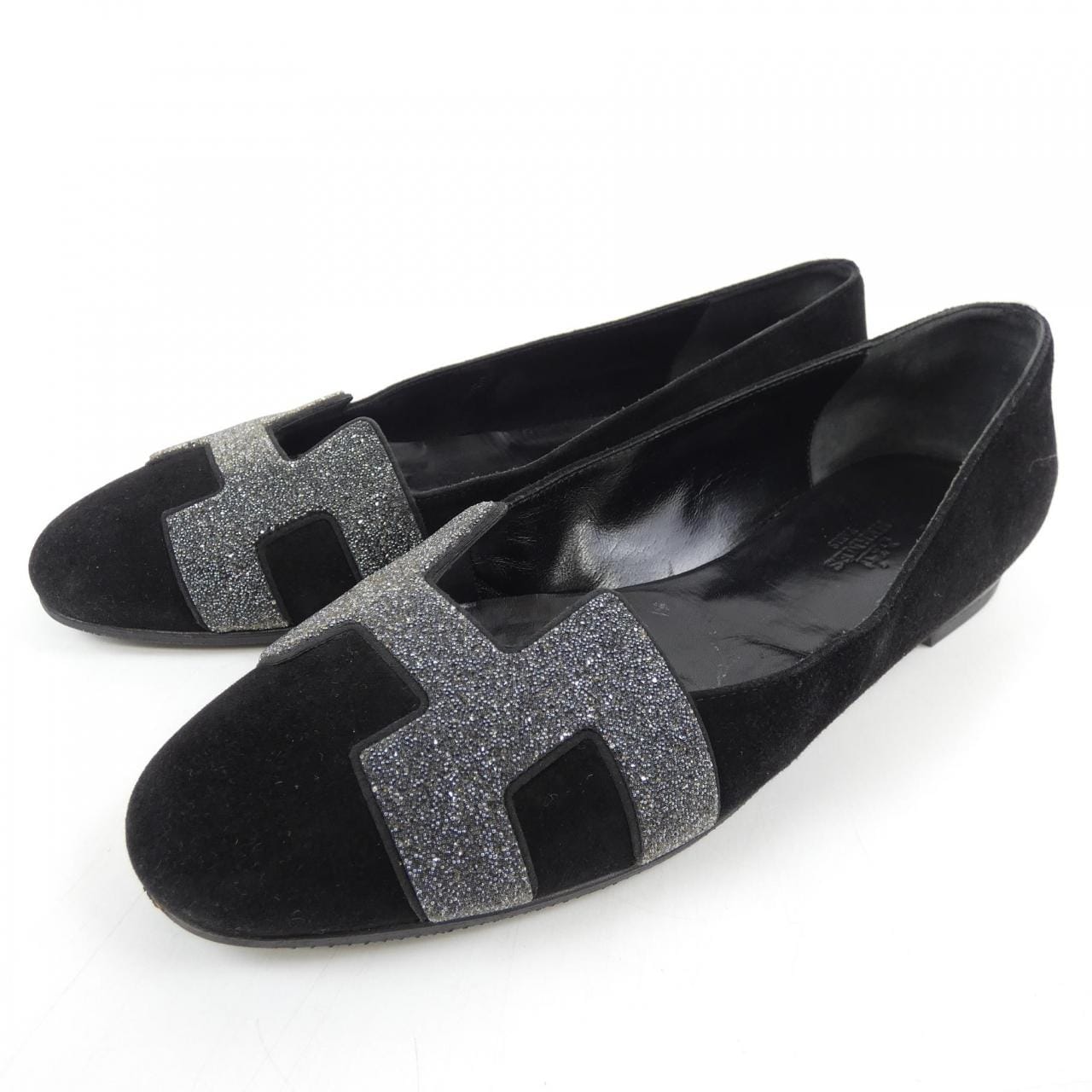 エルメス HERMES フラットシューズ