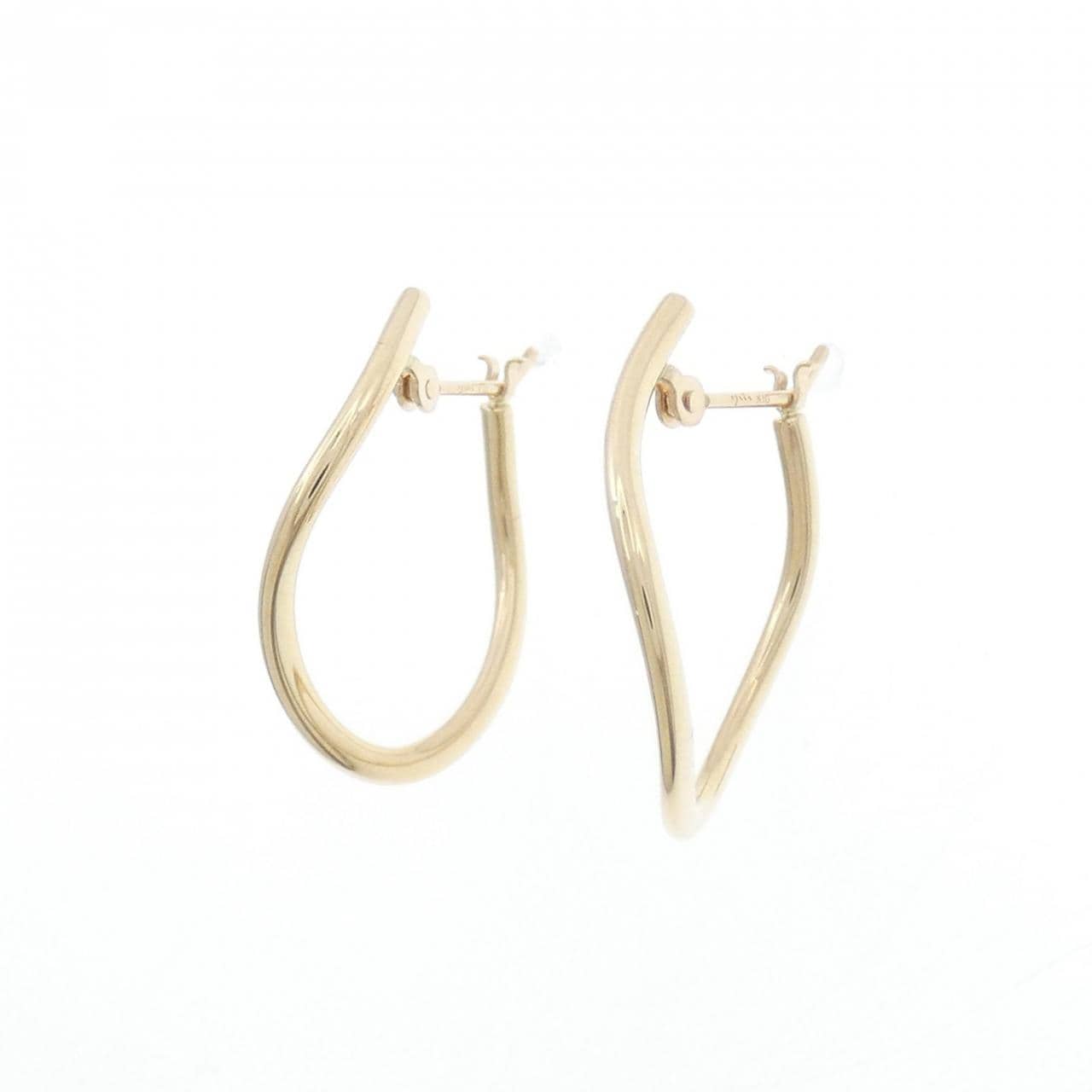 アガット K10YG ピアス