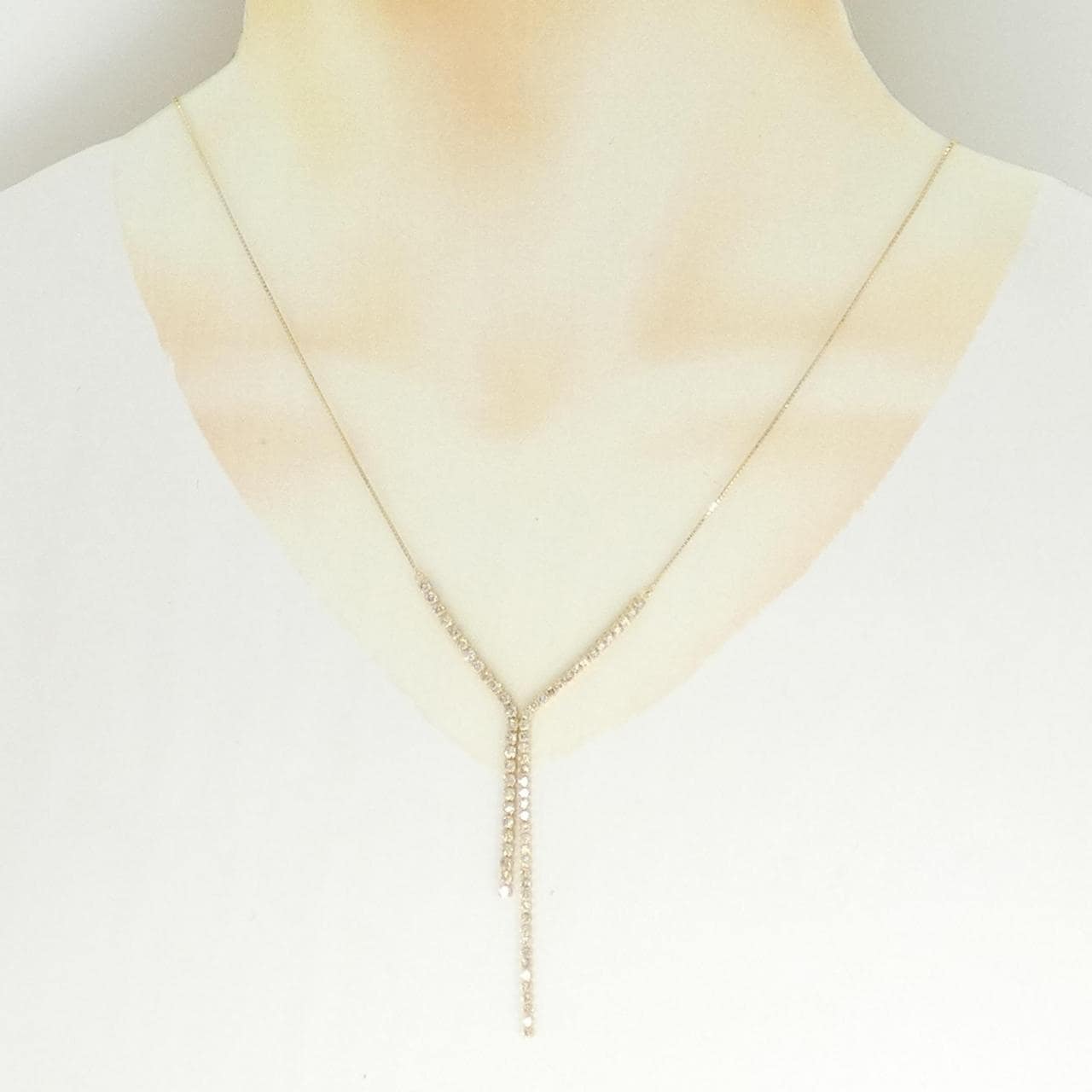 K18YG ダイヤモンド ネックレス 2.00CT