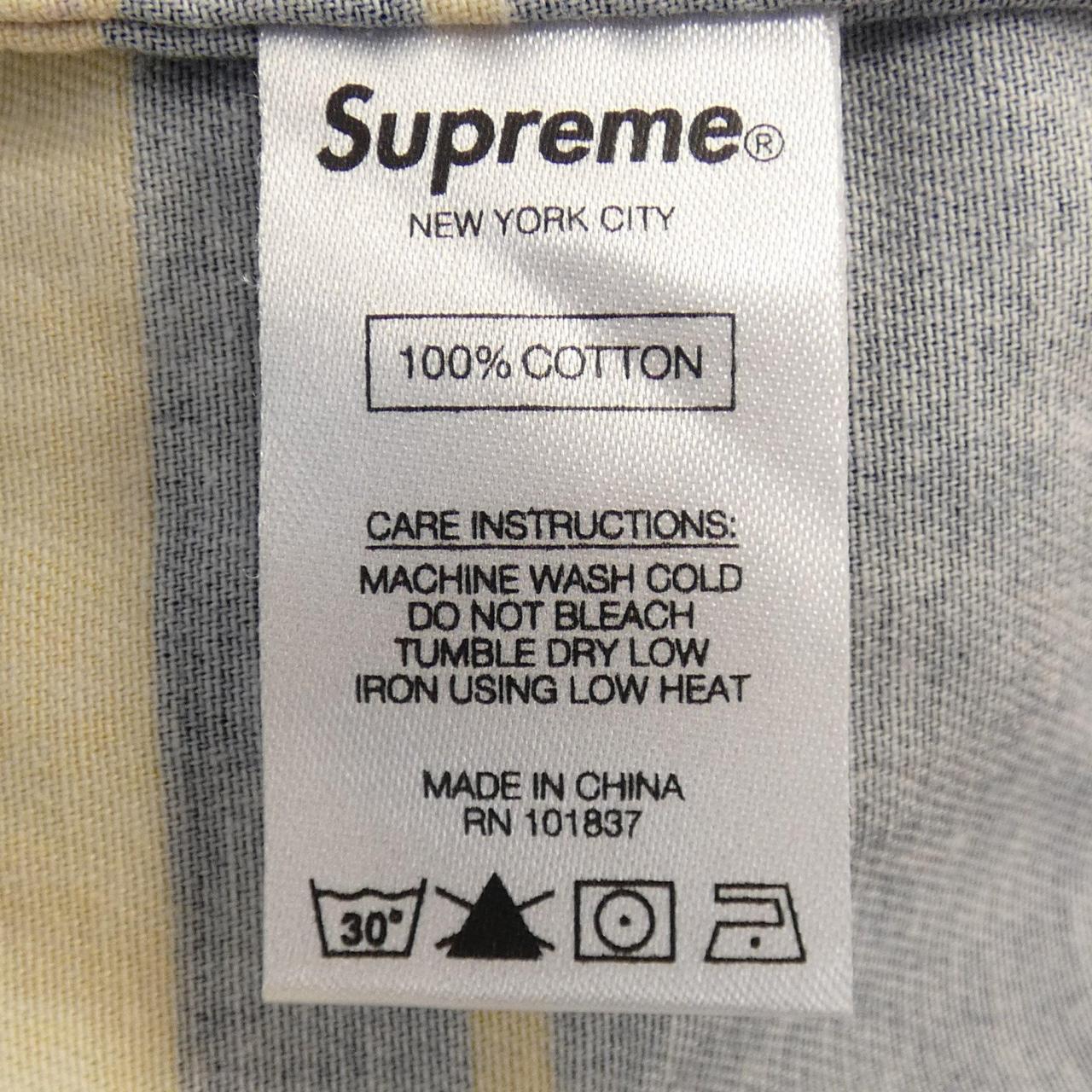 SUPREME SUPREME S/S shirt