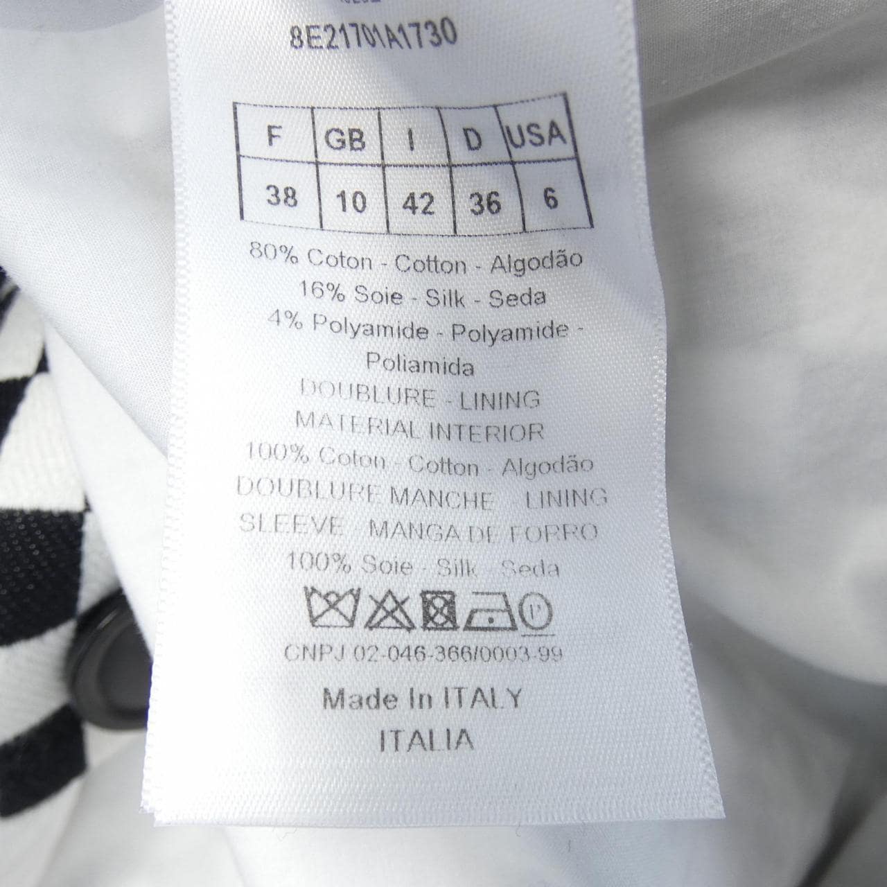 CHRISTIAN DIOR coat