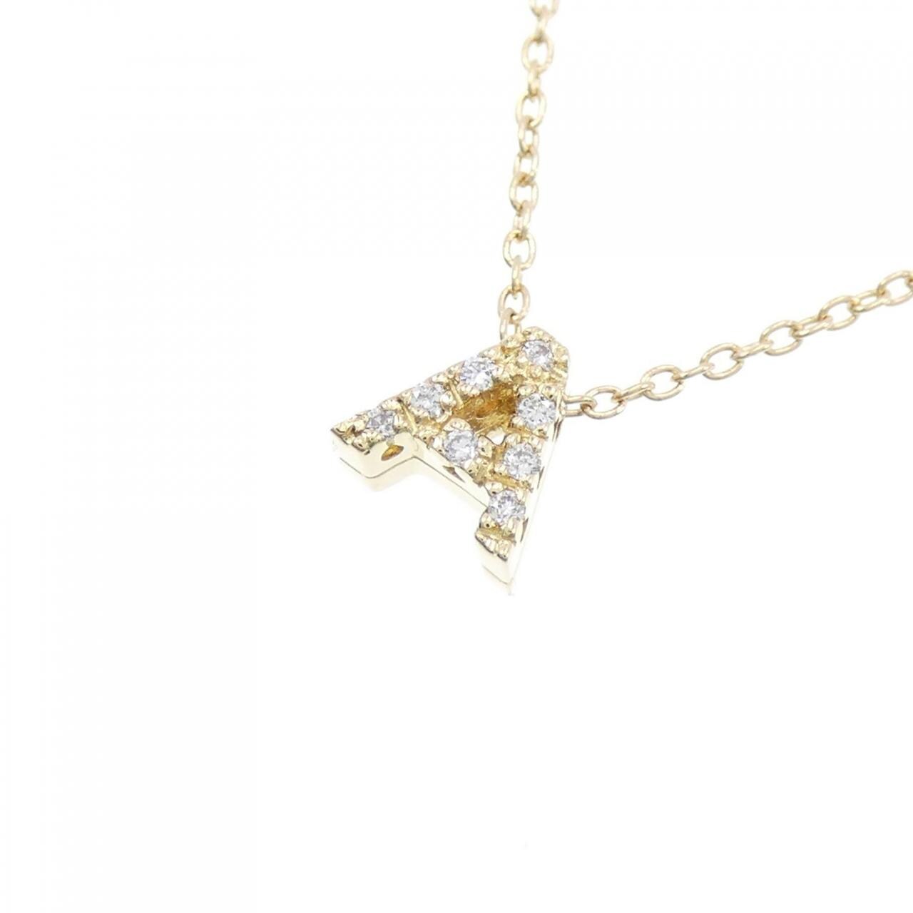 コメ兵｜ポンテヴェキオ イニシャルA ダイヤモンド ネックレス 0.03CT