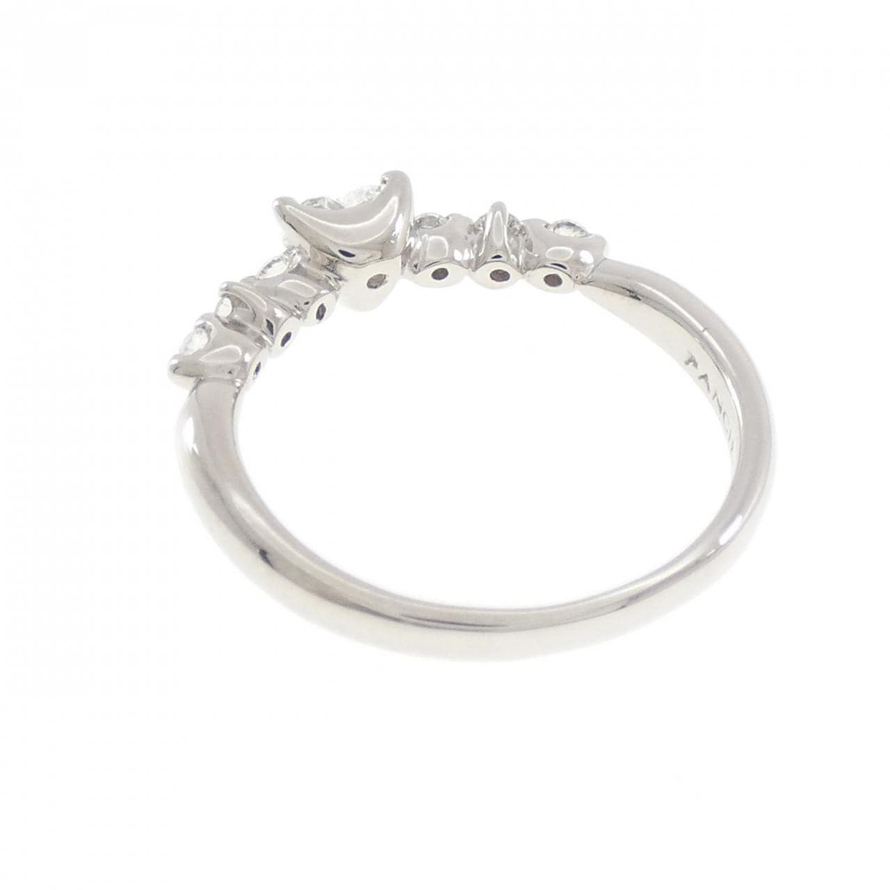 PT900 ダイヤモンド リング 0.313CT E VS2 ハートシェイプ