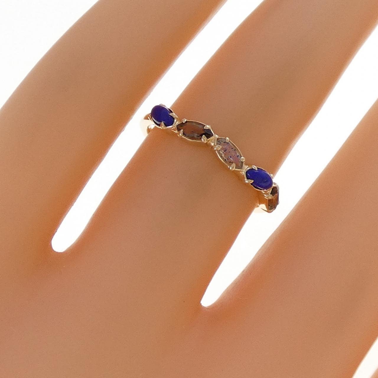 アガット カラーストーン リング