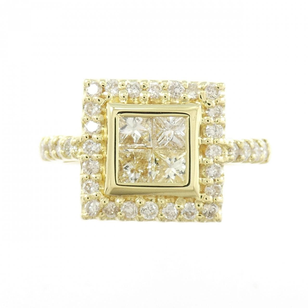 K18YG ダイヤモンド リング 1.00CT