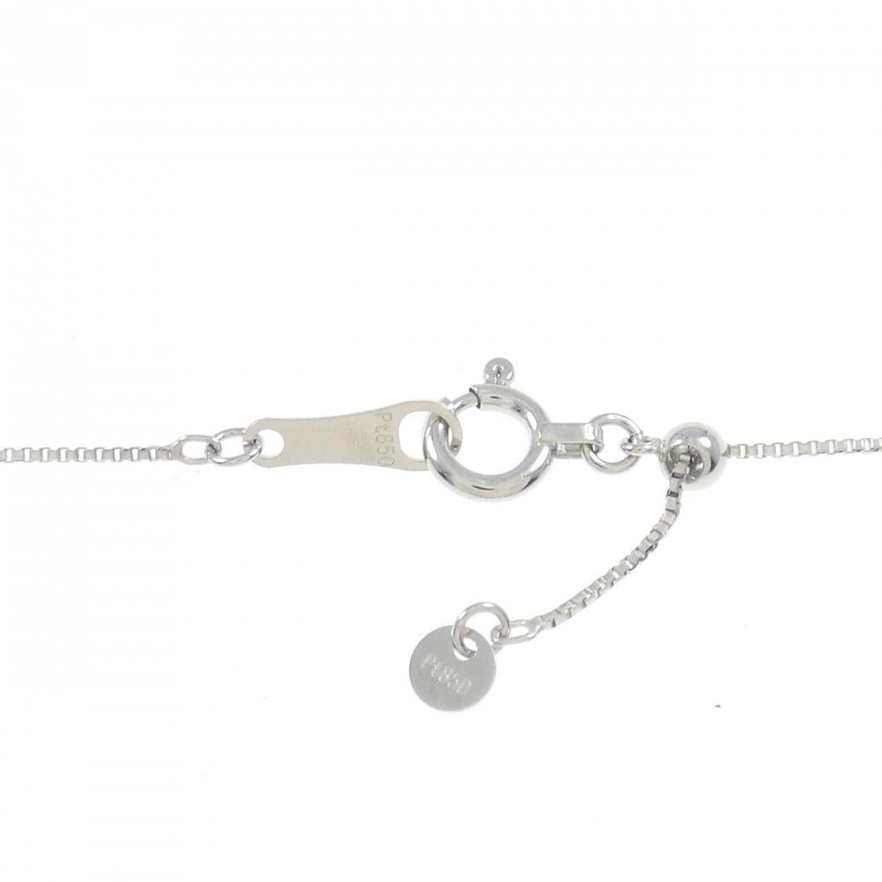 [新品] PT 绿石榴石项链 0.20CT