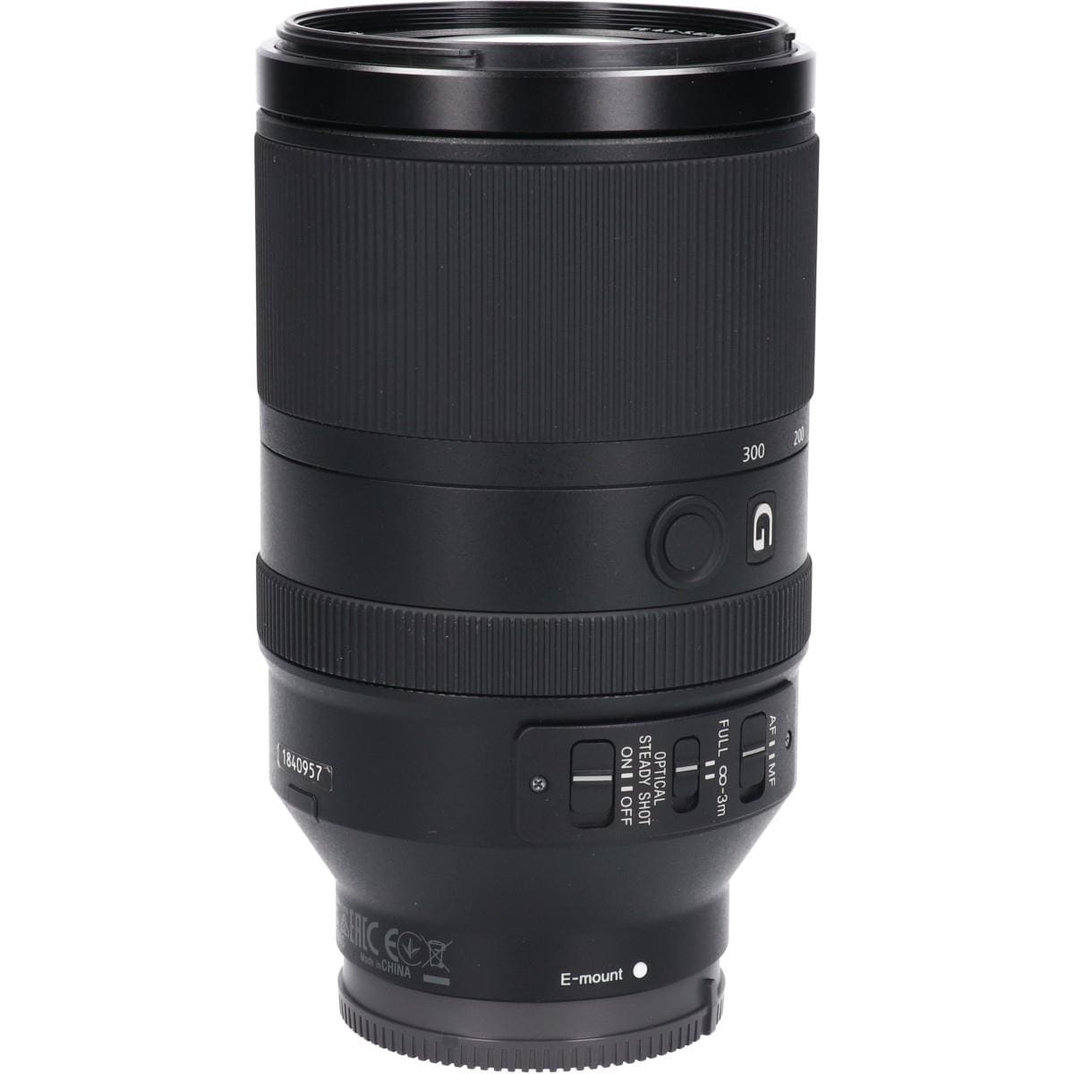 ＦＥ７０－３００ｍｍ　Ｆ４．５－５．６ＧＯＳＳ（ＳＥＬ７０３００Ｇ）