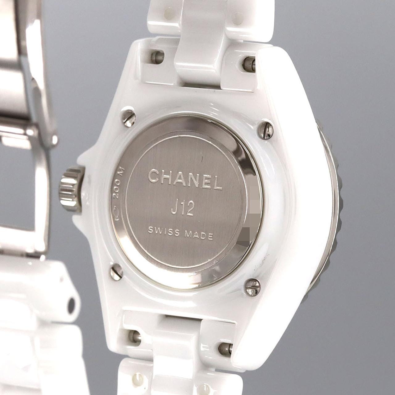 シャネル J12 33mmセラミック･12P H5703 セラミック クォーツ