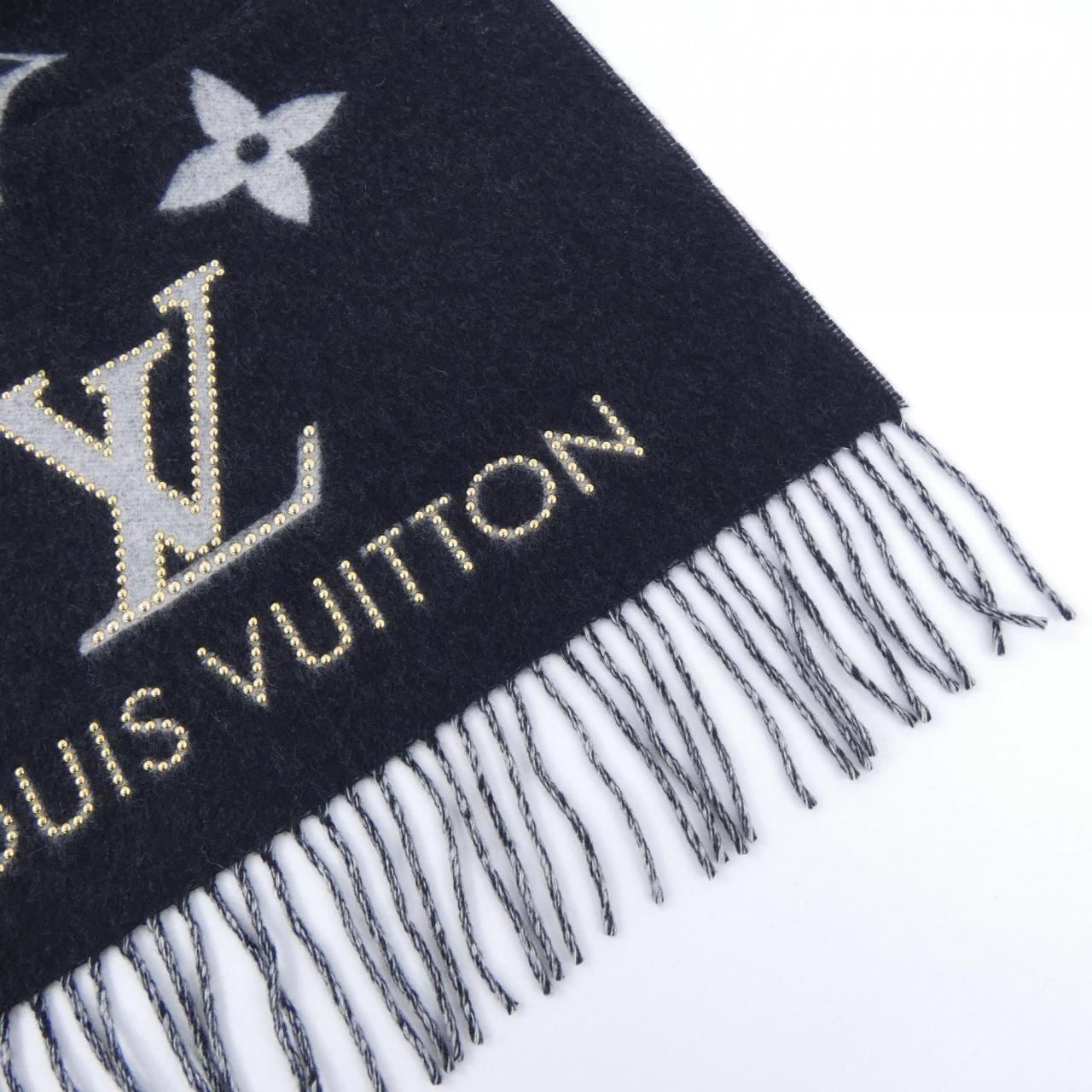ルイヴィトン LOUIS VUITTON エシャルプ レイキャビック スタッディー M71588 MUFFLER