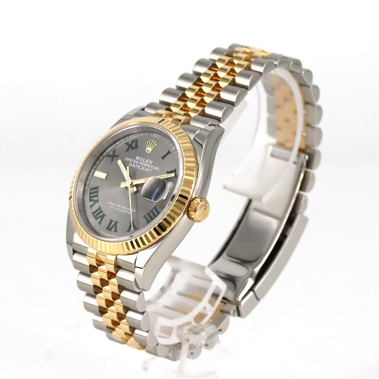 ロレックス デイトジャスト 126233 SSxYG 自動巻 ランダム番