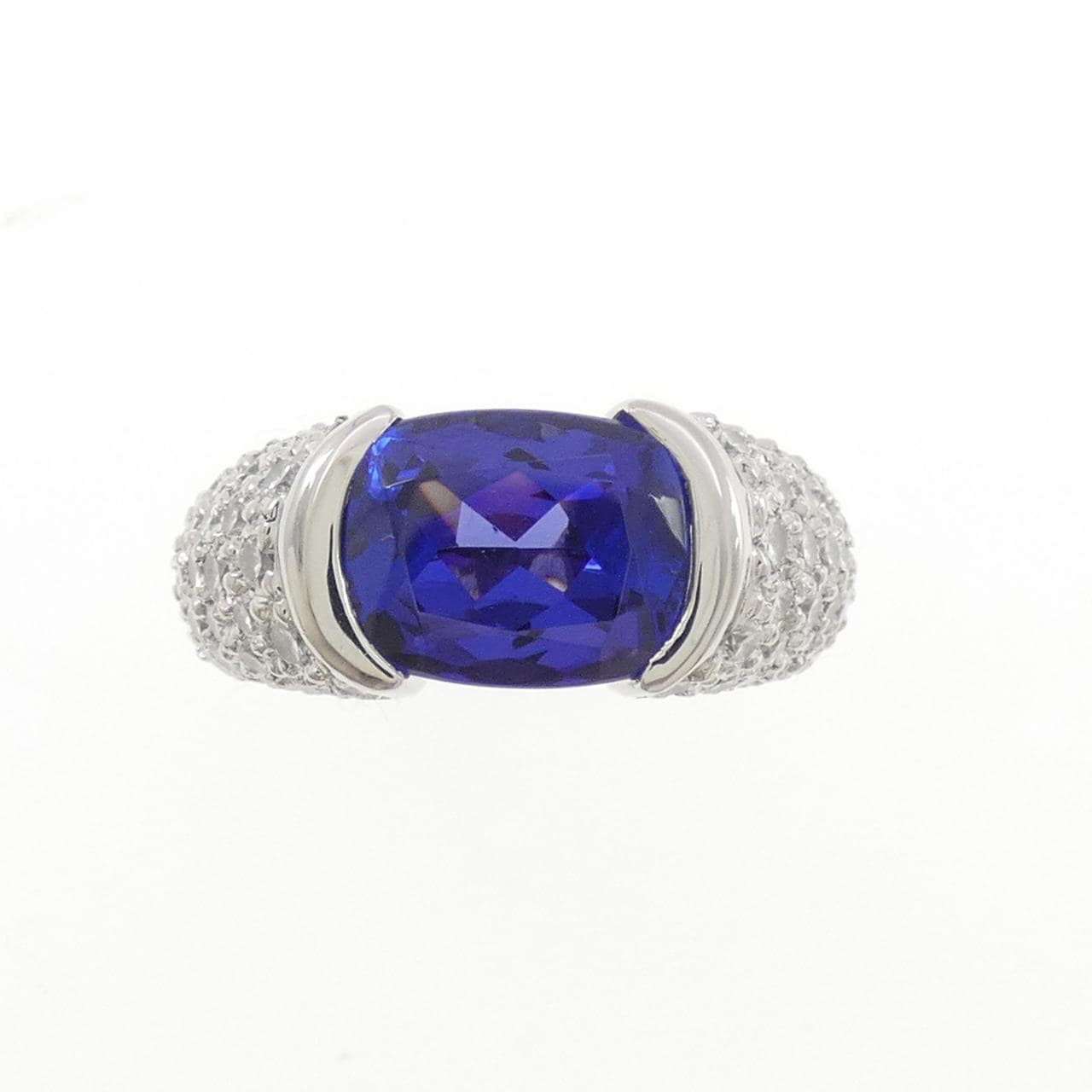 PT900 タンザナイト リング 4.52CT
