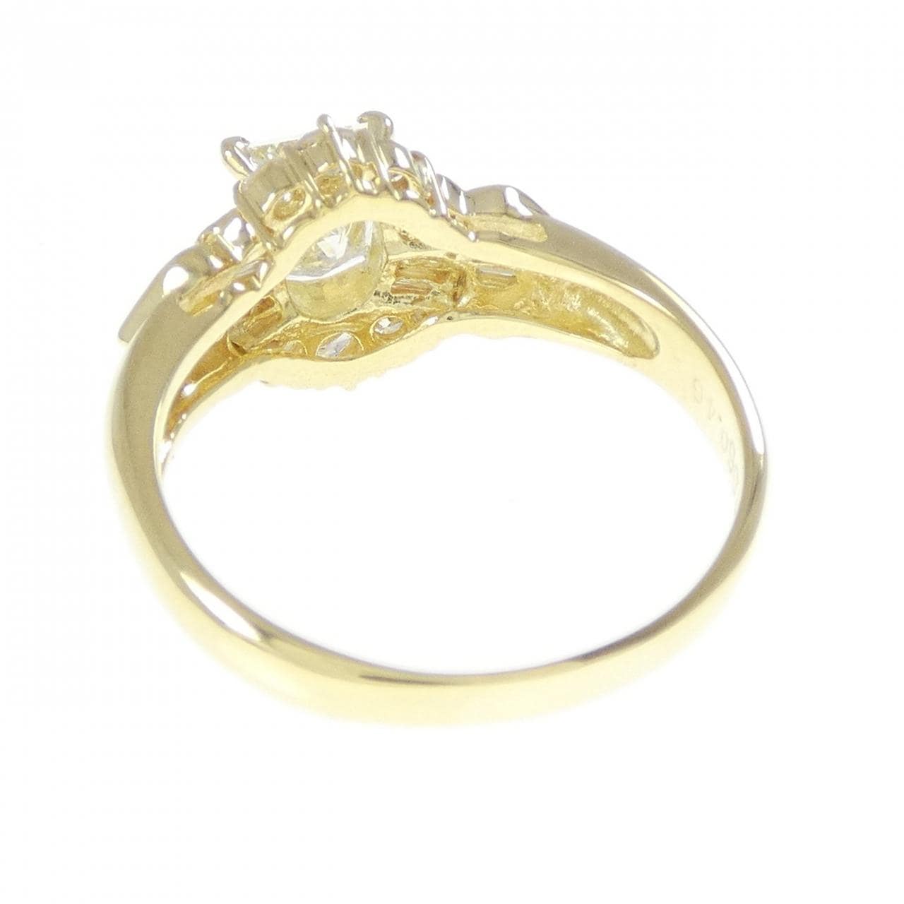 K18YG ダイヤモンド リング 1.06CT