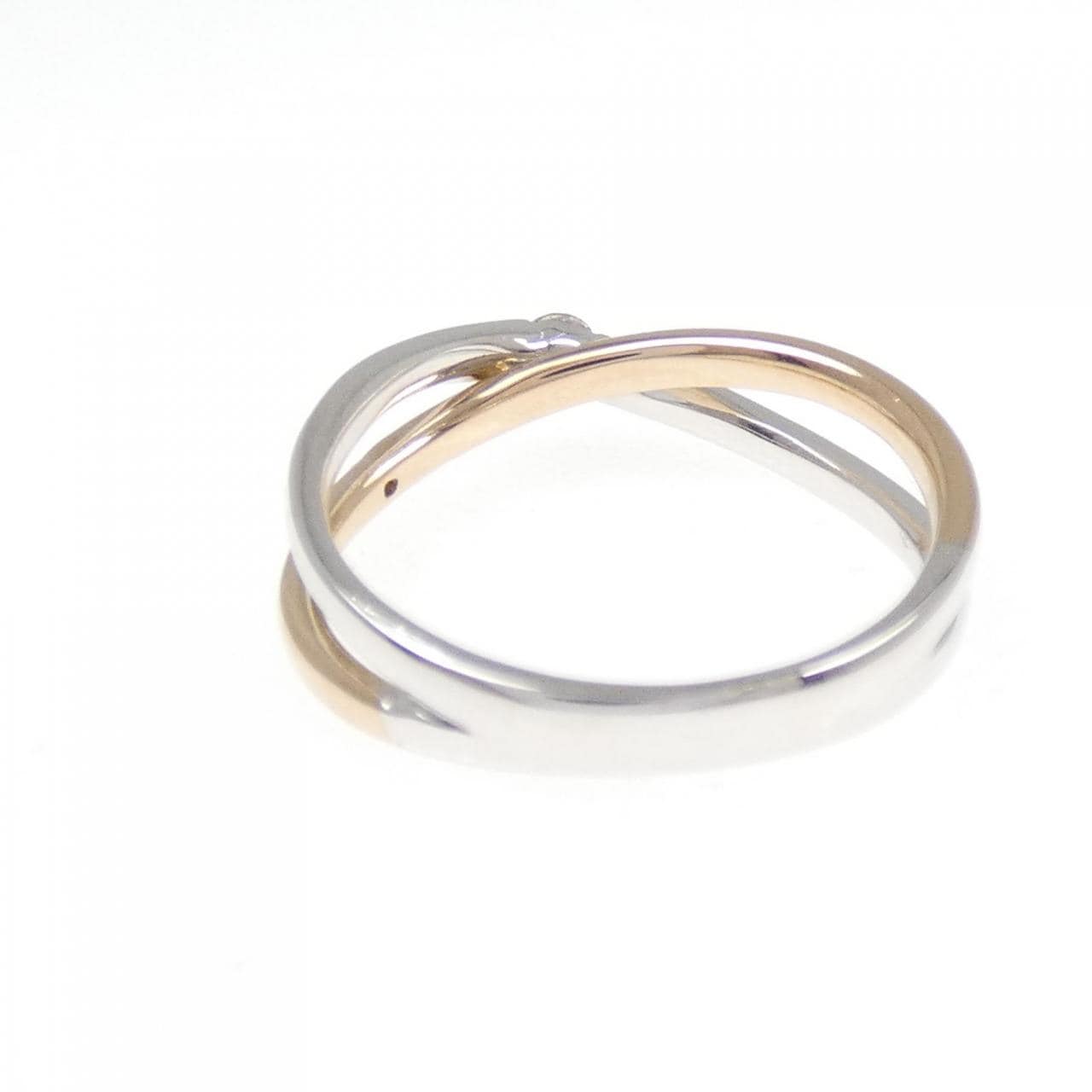 K18WG/K18PG ダイヤモンド リング 0.08CT