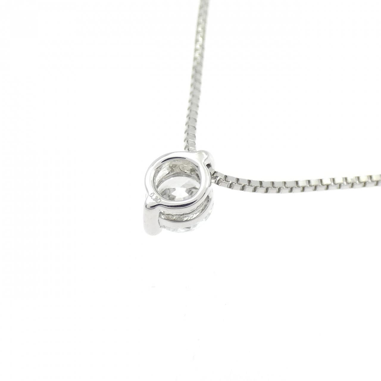 PT850 ダイヤモンド ネックレス 0.30CT D IF EXT