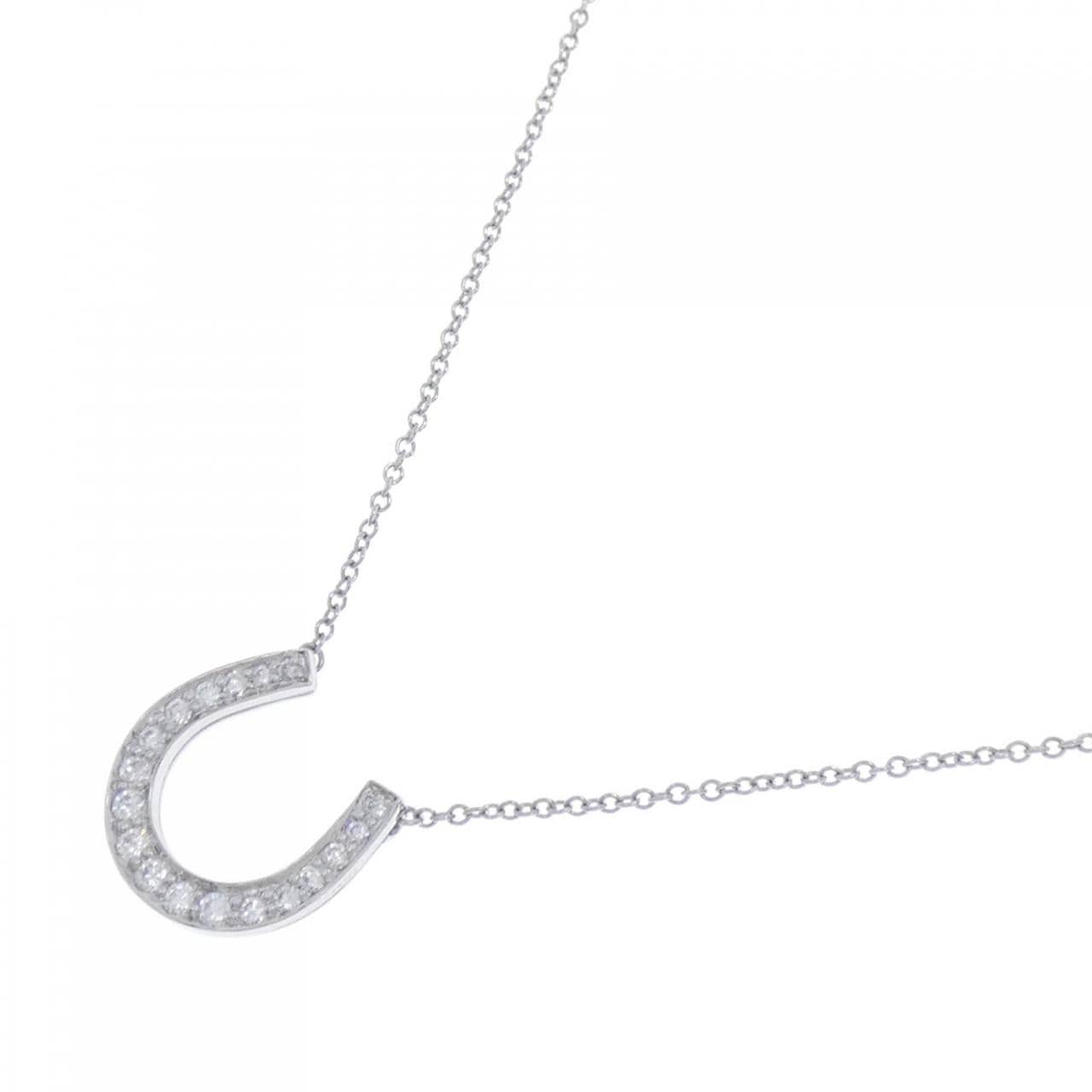 Authentic Tiffany & Co. Horseshoe Pendant Necklace in Sterling Silver - Etsy