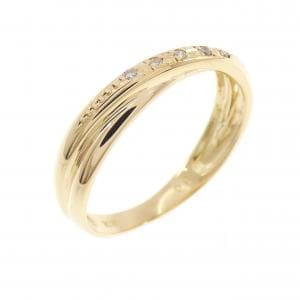 K18YG ダイヤモンド リング