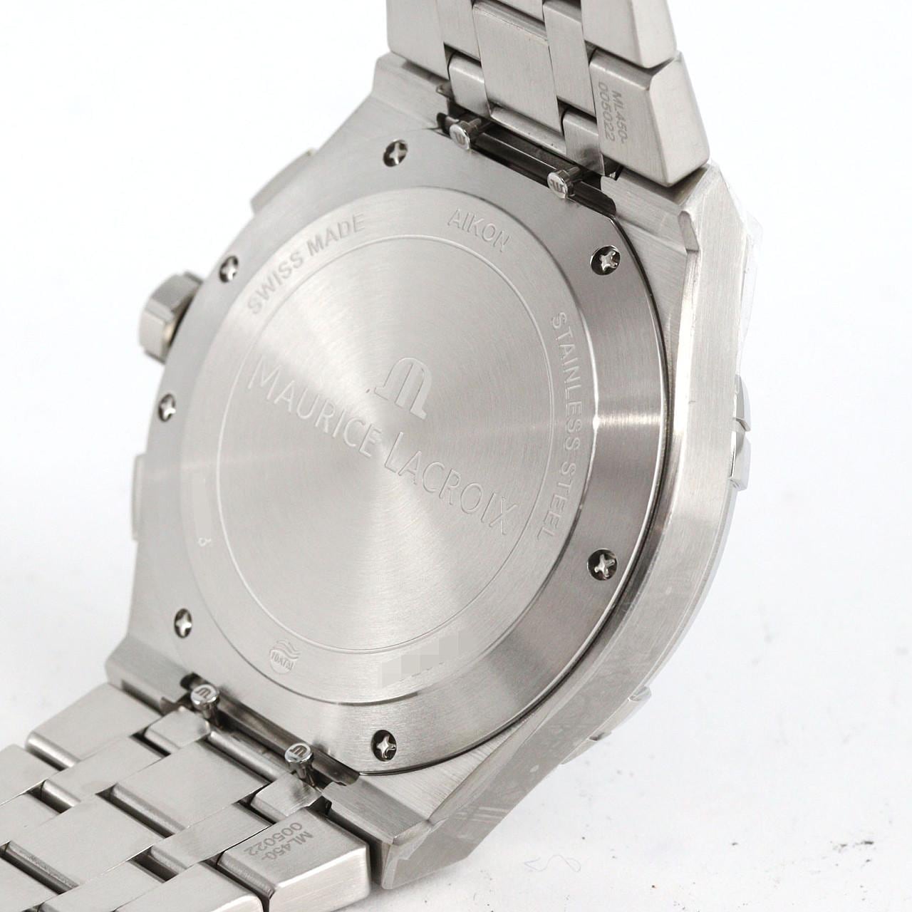 【新品】モーリス･ラクロア アイコンクォーツクロノグラフ AI1118-SS002-230-1 SS クォーツ