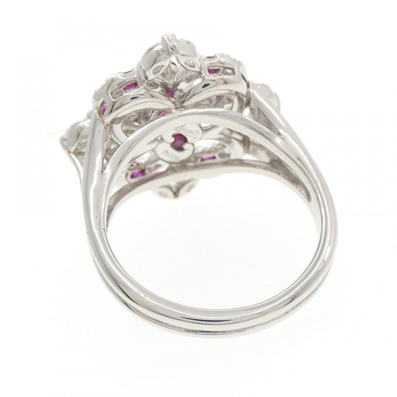 PT900 ルビー リング 1.48CT