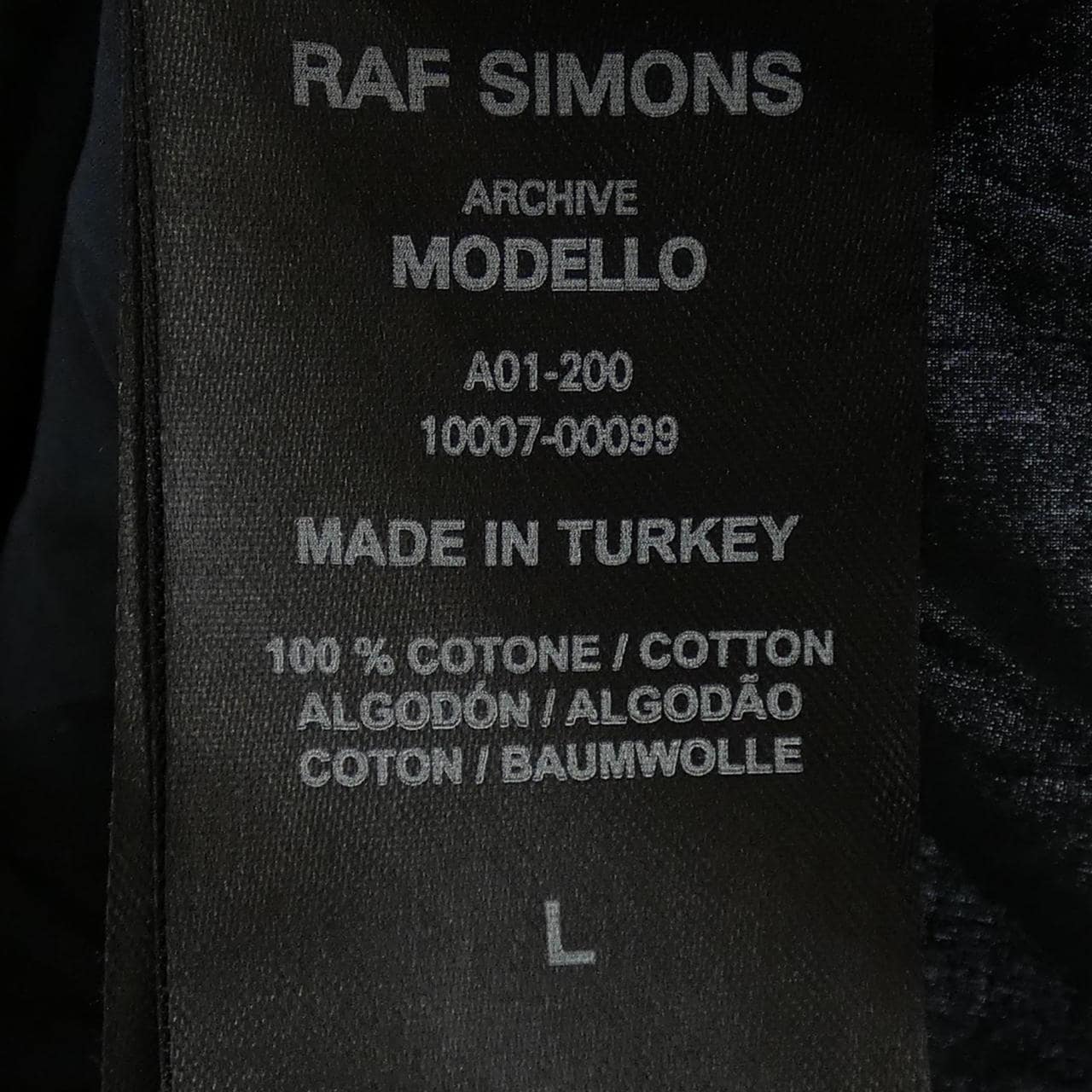 ラフシモンズ RAF SIMONS シャツ